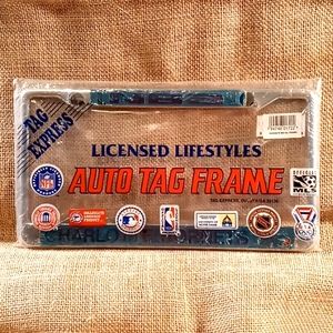 Vintage "Charlotte Hornets" Auto Tag Frame ***Extremely Rare Find***